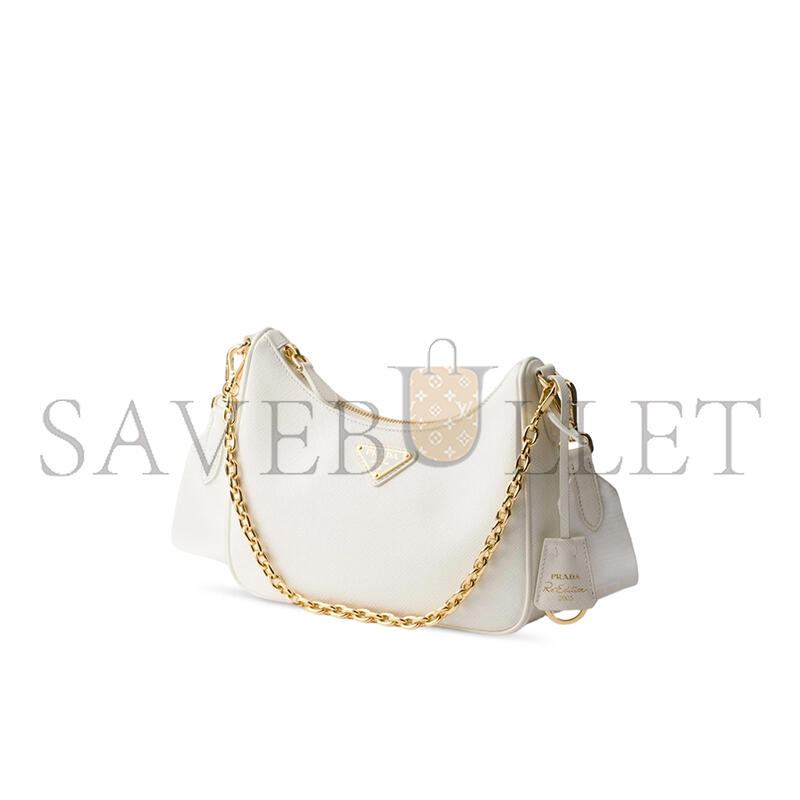 PRADA RE-EDITION 2005 SAFFIANO LEATHER BAG 1BH204 (22*18*6cm)
